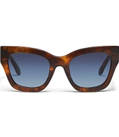 Quay Australia Women's By The Way 46mm Square Tortoise Sunglasses