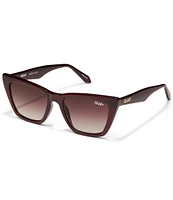 Quay Australia Women's Call the Shots 48mm Cat Eye Sunglasses