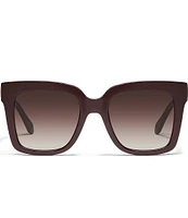 Quay Australia Women's Icy 46mm Square Sunglasses