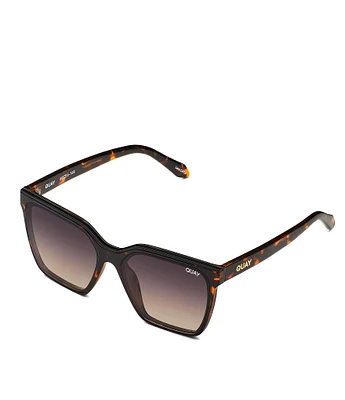 Quay Australia Women's Level Up 51mm Polarized Square Sunglasses