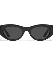 Quay Australia Women's So What 37mm Oval Sunglasses