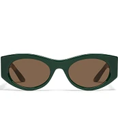 Quay Australia Women's So What 37mm Oval Sunglasses