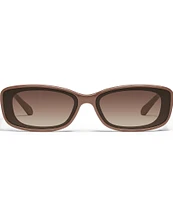 Quay Australia Women's Vibe Check 35mm Rectangle Sunglasses