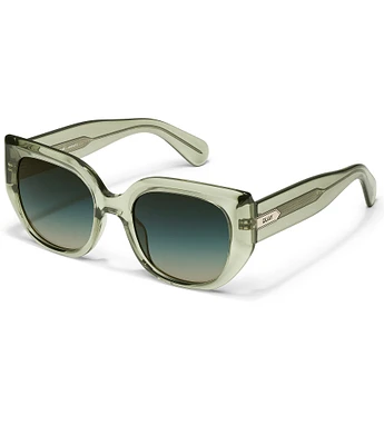 QUAY Women's Busy Busy 53mm Square Sunglasses