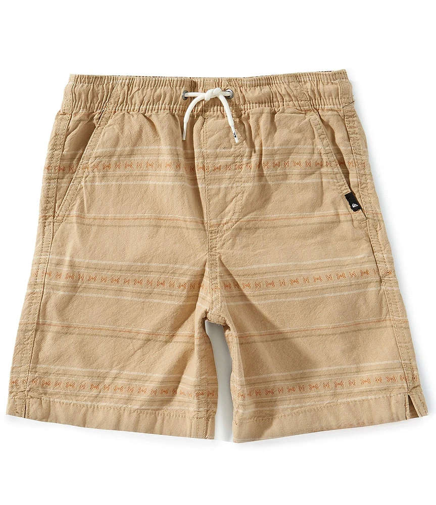 Quiksilver Big Boys 8-20 Chapman Striped Dobby Jacquard Shorts