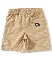 Quiksilver Big Boys 8-20 Chapman Striped Dobby Jacquard Shorts
