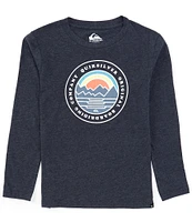 Quiksilver Big Boys 8-20 Long Sleeve Landscapes Graphic T-Shirt