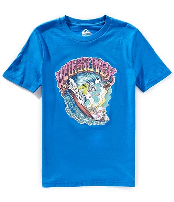 Quiksilver Big Boys 8-20 Short Sleeve Times Up T-Shirt