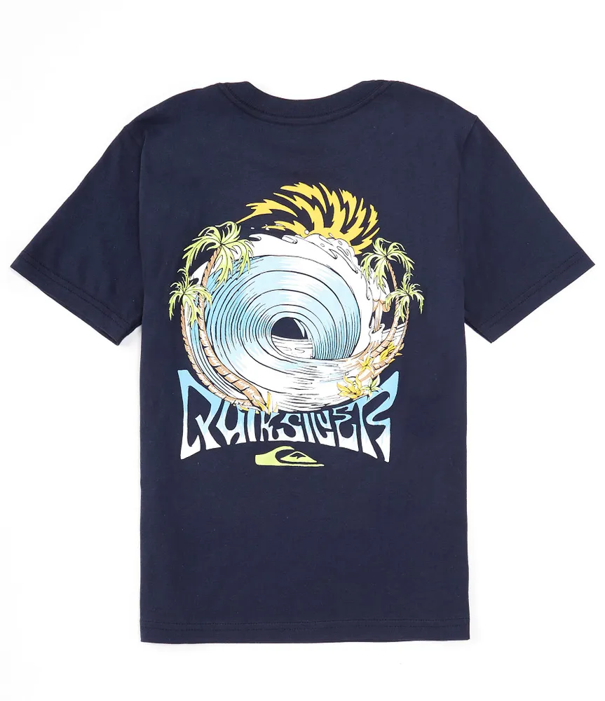 Quiksilver Big Boys 8-20 Short Sleeve Spin Cycle T-Shirt