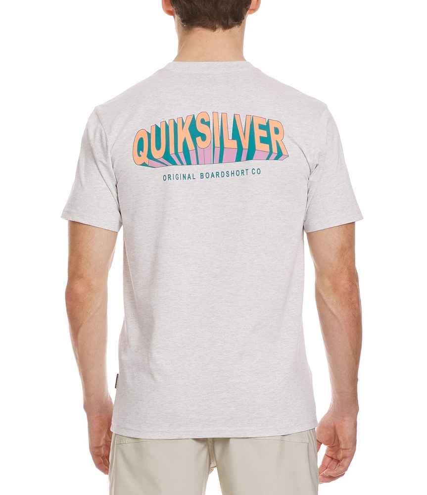 Quiksilver Blocked Graphic Short Sleeve T-Shirt