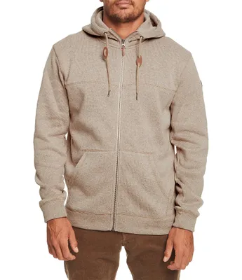 Quiksilver Keller Long Sleeve Fleece Hoodie Jacket