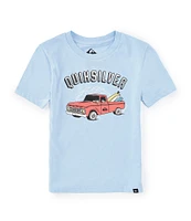 Quiksilver Little Boys 2T-7 Short Sleeve Burnin' Out T-Shirt