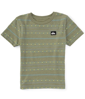 Quiksilver Little Boys 4-7 Short Sleeve DayGo Stripe T-Shirt