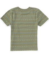 Quiksilver Little Boys 4-7 Short Sleeve DayGo Stripe T-Shirt