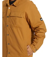 Quiksilver Long Sleeve Cold Snap Canvas Jacket