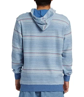 Quiksilver Long Sleeve Great Otway Light Striped Hoodie