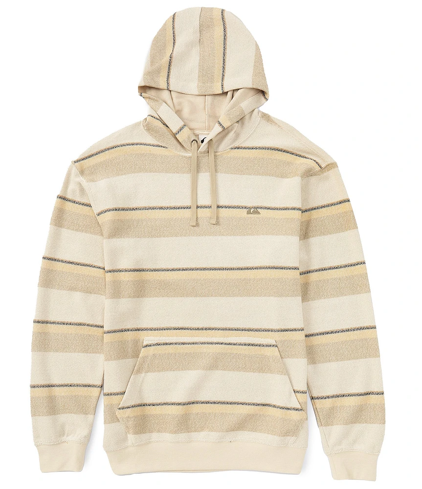 Quiksilver Long Sleeve Great Otway Mid Striped Hoodie