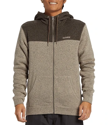 Quiksilver Long Sleeve Keller Color Block Fleece Hoodie