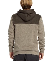 Quiksilver Long Sleeve Keller Color Block Fleece Hoodie