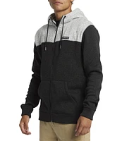 Quiksilver Long Sleeve Keller Color Block Fleece Hoodie