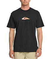 Quiksilver Oval Torch Mow Graphic Short Sleeve T-Shirt