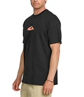 Quiksilver Oval Torch Mow Graphic Short Sleeve T-Shirt