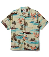 Quiksilver Scenic Island Short Sleeve Woven Shirt