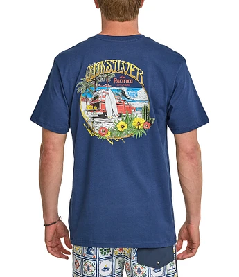 Quiksilver Search For Beauty Graphic Short Sleeve T-Shirt
