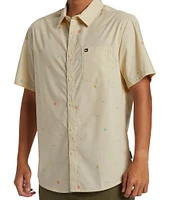 Quiksilver Short Sleeve Mini Mo Woven Poplin Shirt