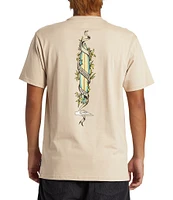 Quiksilver Short Sleeve Set Up More Graphic T-Shirt