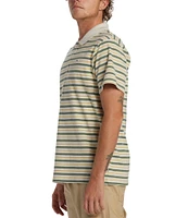 Quiksilver Short Sleeve Striped DNA Polo Shirt