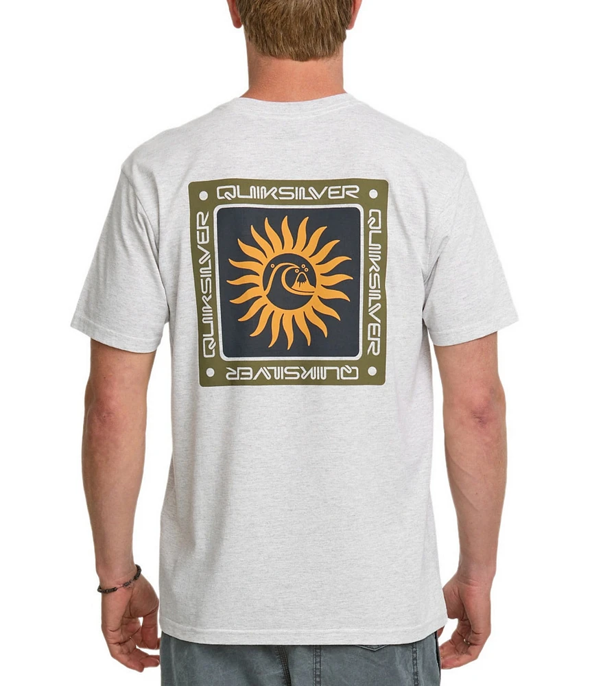 Quiksilver Sun Roots Mod Graphic Short Sleeve T-Shirt