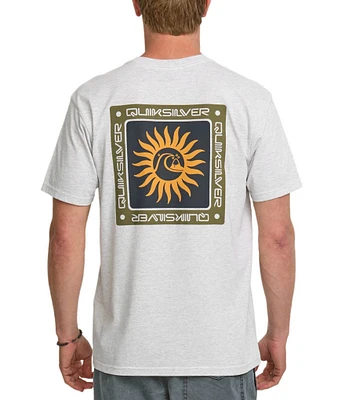 Quiksilver Sun Roots Mod Graphic Short Sleeve T-Shirt