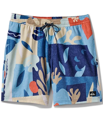 Quiksilver Surfsilk Mix Voley 17#double; Outseam Board Shorts
