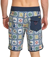 Quiksilver Surfsilk Pacifico Scallop 19#double; Outseam Board Shorts