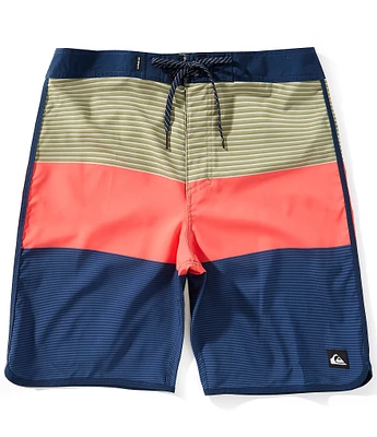 Quiksilver Surfsilk Tijuana 19#double; Outseam Mixed Media Board Shorts