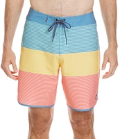 Quiksilver Surfsilk Tijuana 19#double; Outseam Mixed Media Board Shorts