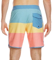 Quiksilver Surfsilk Tijuana 19#double; Outseam Mixed Media Board Shorts