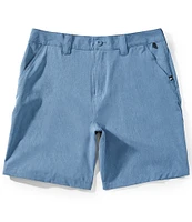 Quiksilver Union Heather Amphibian 20#double; Outseam Hybrid Shorts