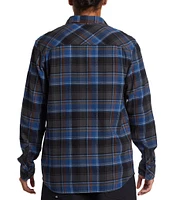 Quiksilver Vestry Long Sleeve Brushed Flannel Shirt