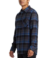 Quiksilver Vestry Long Sleeve Brushed Flannel Shirt