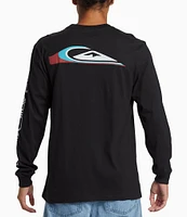 Quiksilver Warp Drive Long Sleeve Graphic T-Shirt