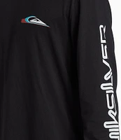 Quiksilver Warp Drive Long Sleeve Graphic T-Shirt