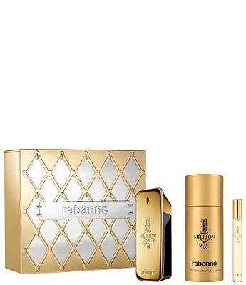 Rabanne 1 Million Eau de Toilette Men's 3-pc Gift Set