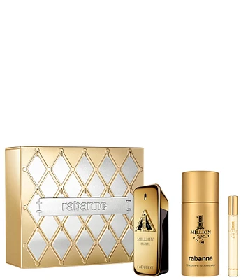 Rabanne 1 Million Elixir Men's 3-pc Gift Set