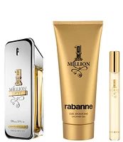 Rabanne 1 Million Lucky Eau de Toilette Men's 3-pc Gift Set