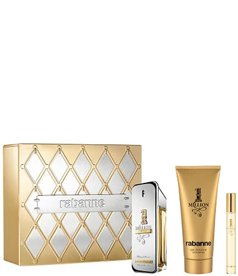 Rabanne 1 Million Lucky Eau de Toilette Men's 3-pc Gift Set