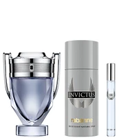Rabanne Invictus Eau de Toilette Men's 3-pc Gift Set