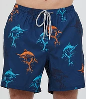 Rainforest Catch 6#double; Inseam Swim Trunks