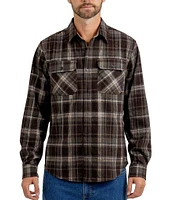 Rainforest Fahnestock Trail Brushed Stretch Knit Long Sleeve Woven Shirt